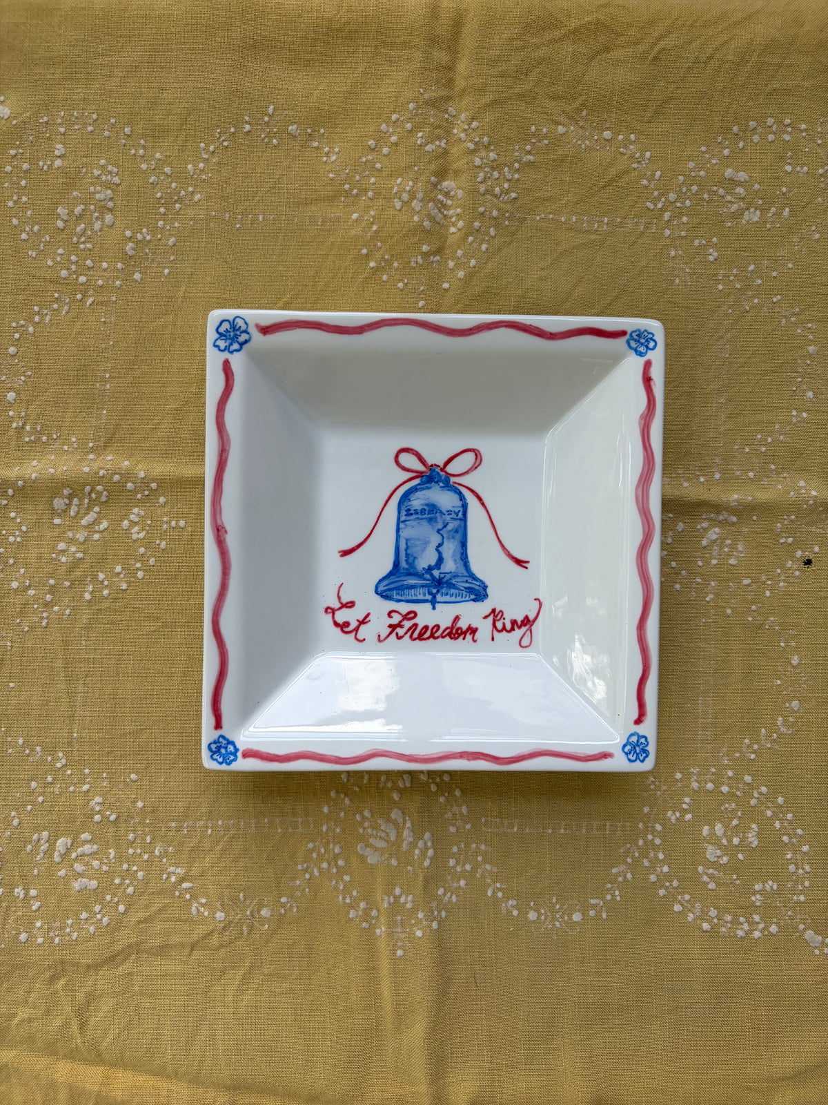 Let Freedom Ring Bell Dish