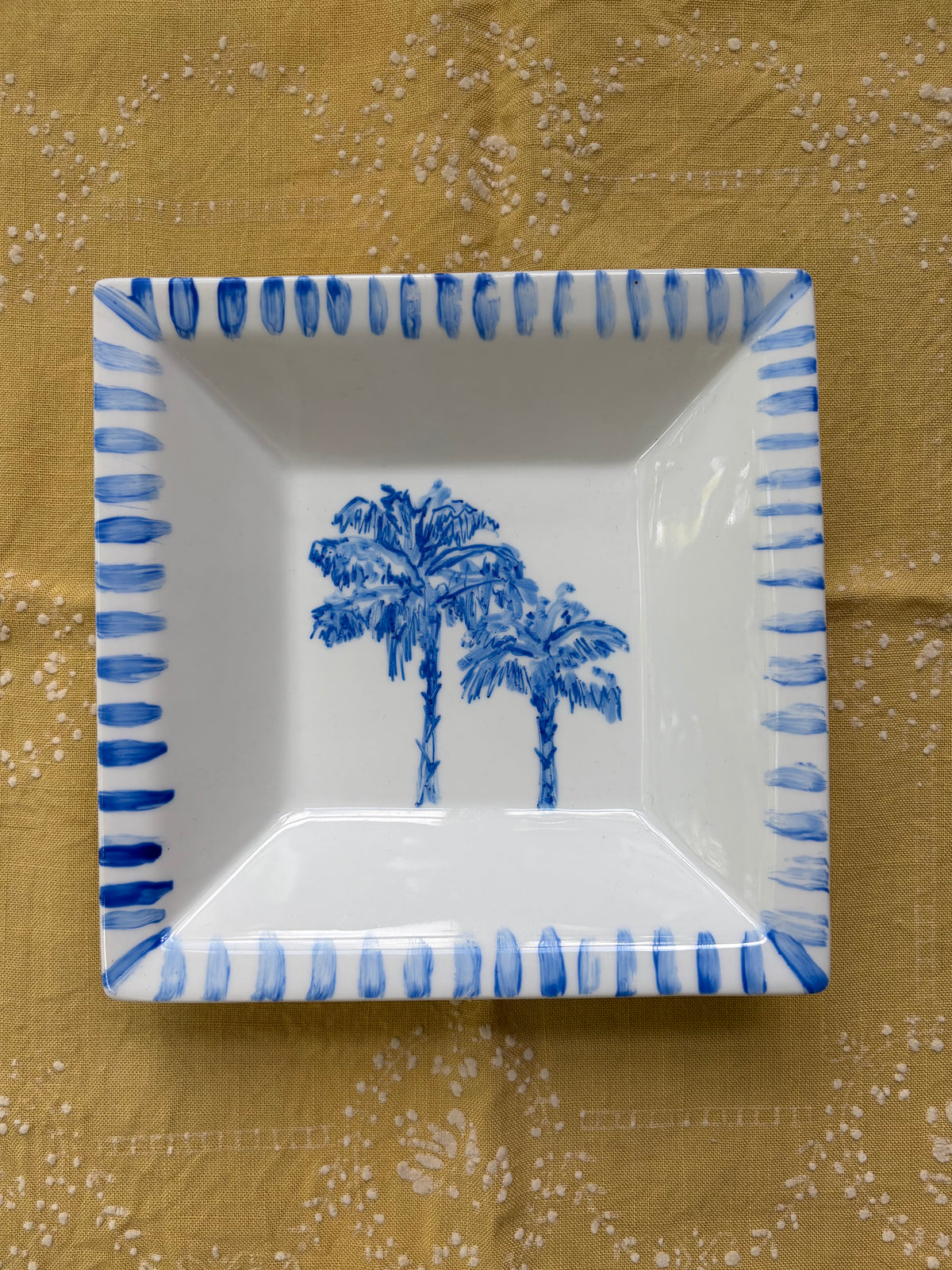 Palm Tree Blues Dish