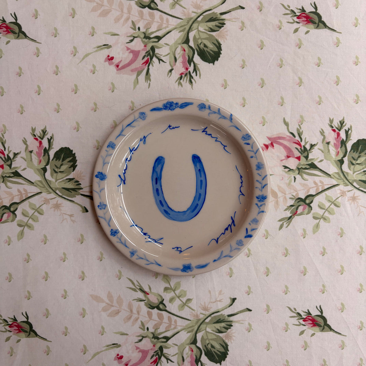 Lucky Horseshoe Plate