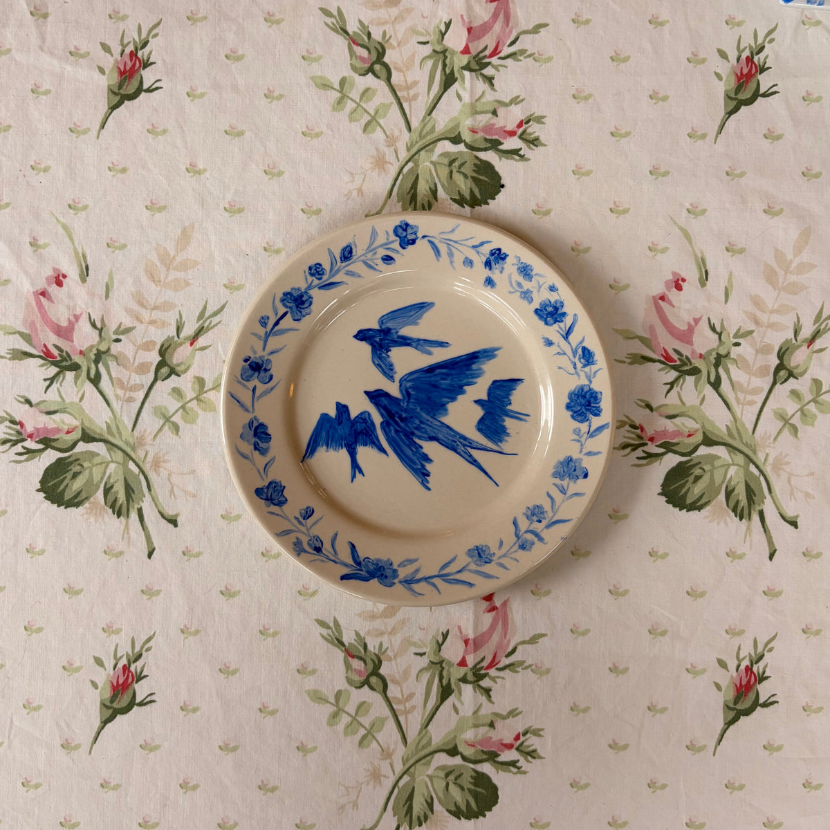 Barn Swallows Floral