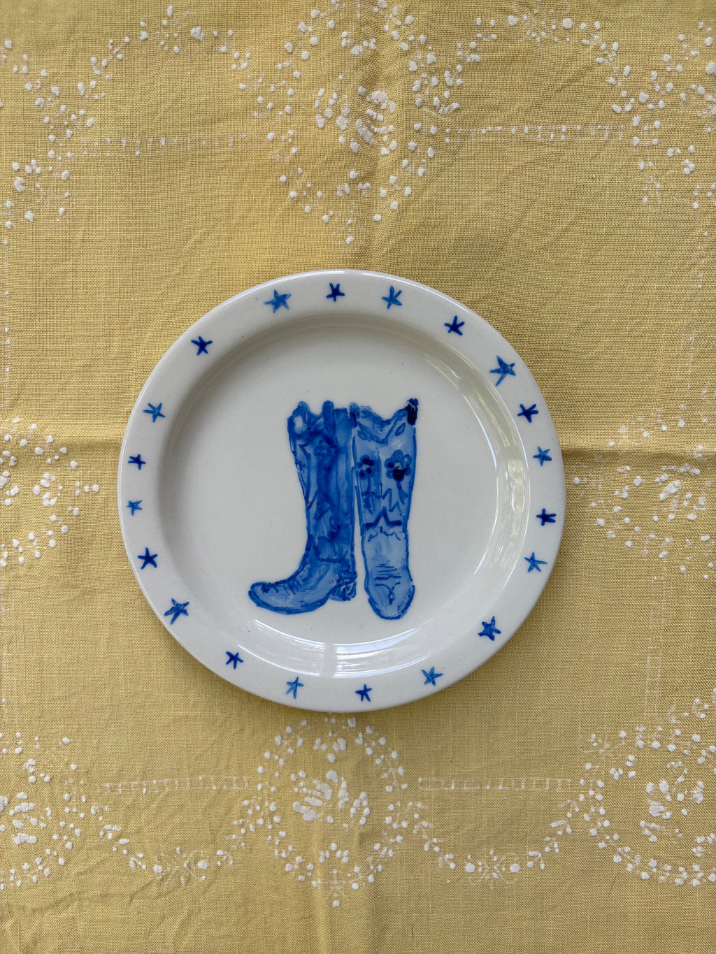 Cowboy Boots Plate