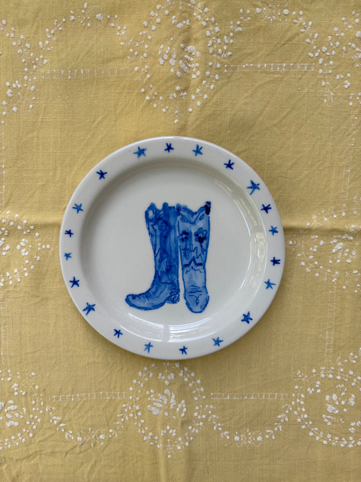 Cowboy Boots Plate